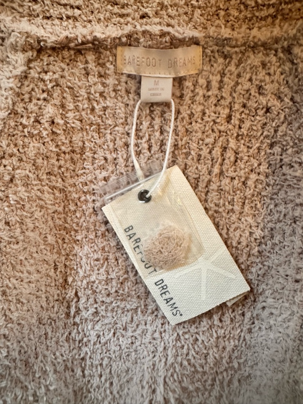 NEW WITH TAGS BAREFOOT DREAMS COZYTWIST COCOON CARDIGAN-MEDIUM - Picture 5 of 8